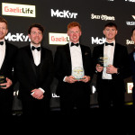Kieran Hughes and Ryan O'Toole were named in the full-back line of our Men's Football Team of the Year alongside Kilcoo's Ryan McEvoy. Category sponsored by Sallys of Omagh