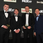 Michéal McCarville was named in midfield alongside Glenullin's Néill McNicholl